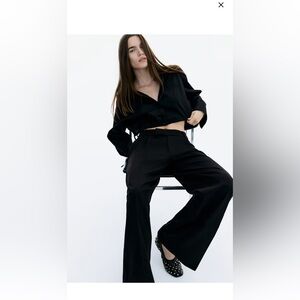 Elegant H&M Black Women's Pants
